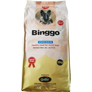 Binggo Dog Dry Food – 15 Kg